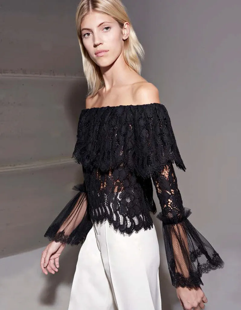 Alexis Laurena Top in Black