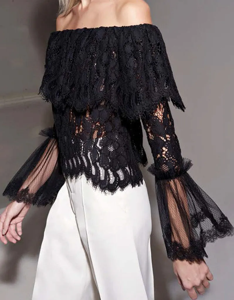 Alexis Laurena Top in Black