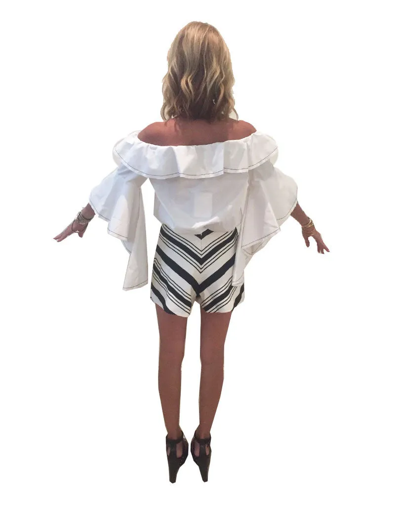 Alexis Michelle Top in White