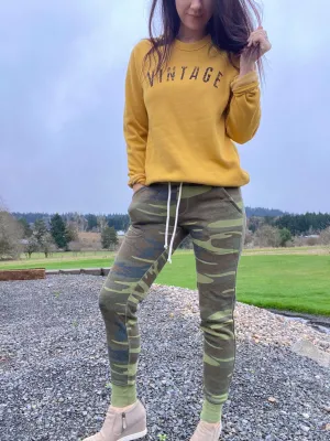 Alternative Apparel Camo Joggers