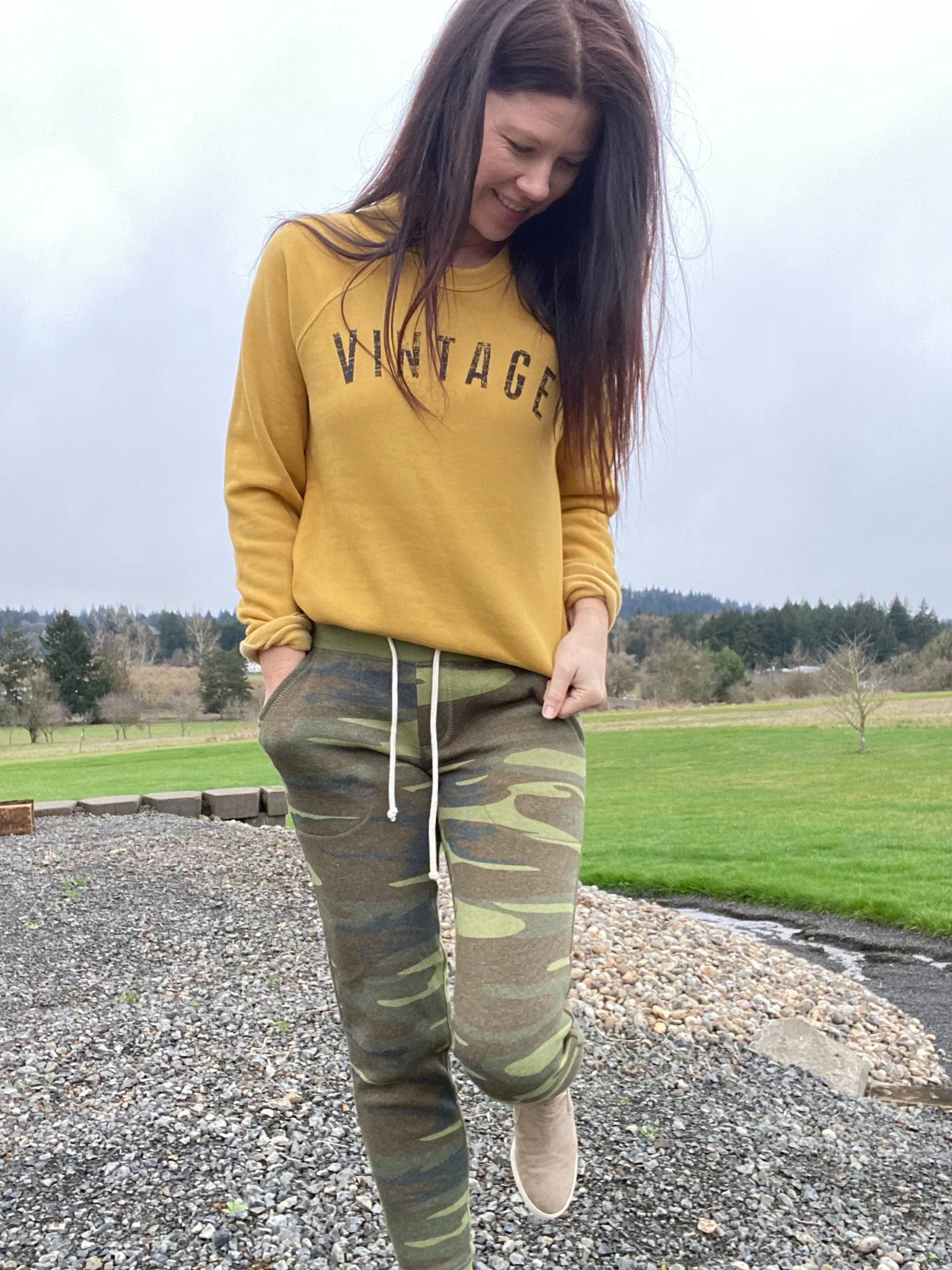 Alternative Apparel Camo Joggers