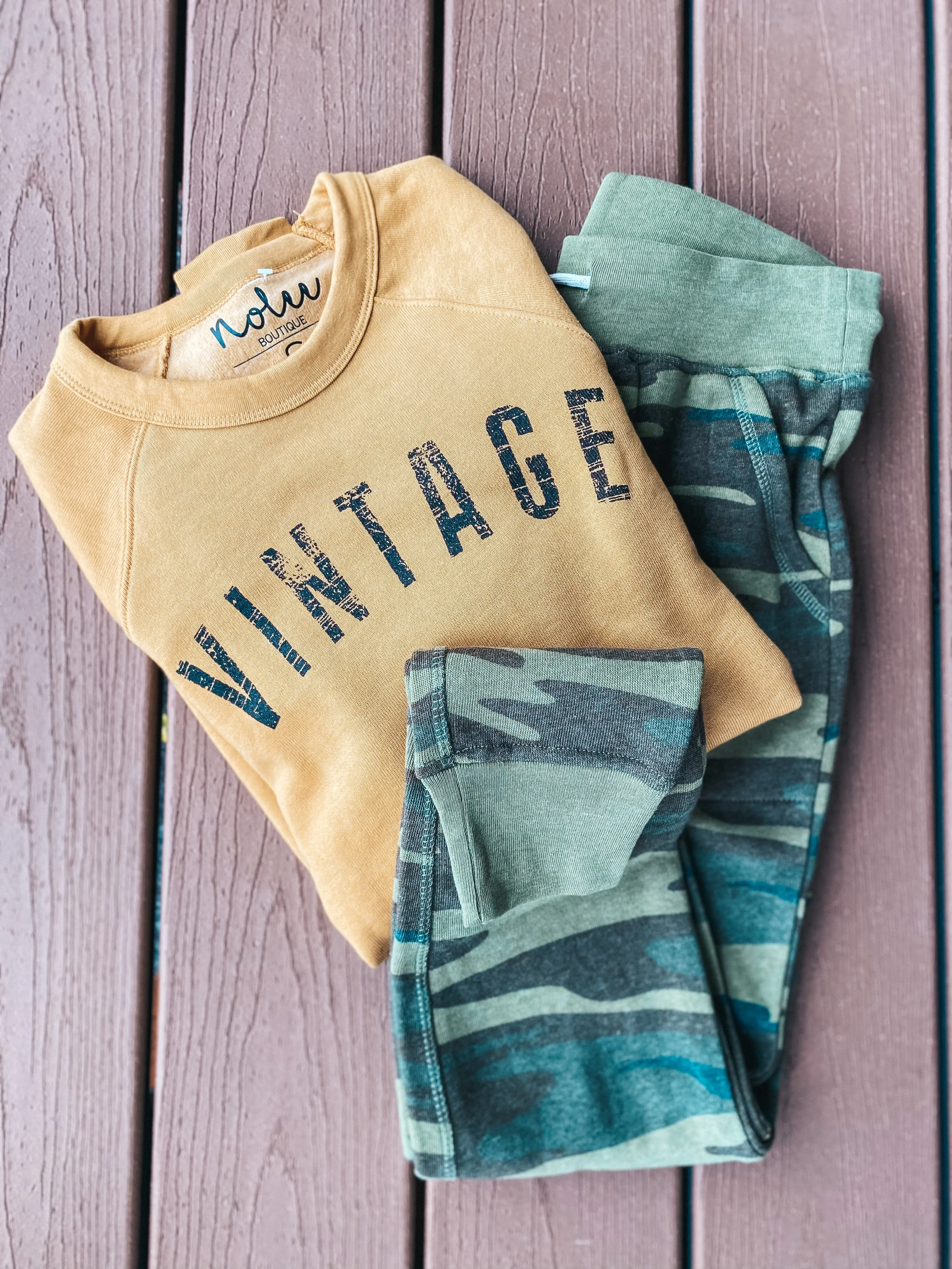 Alternative Apparel Camo Joggers