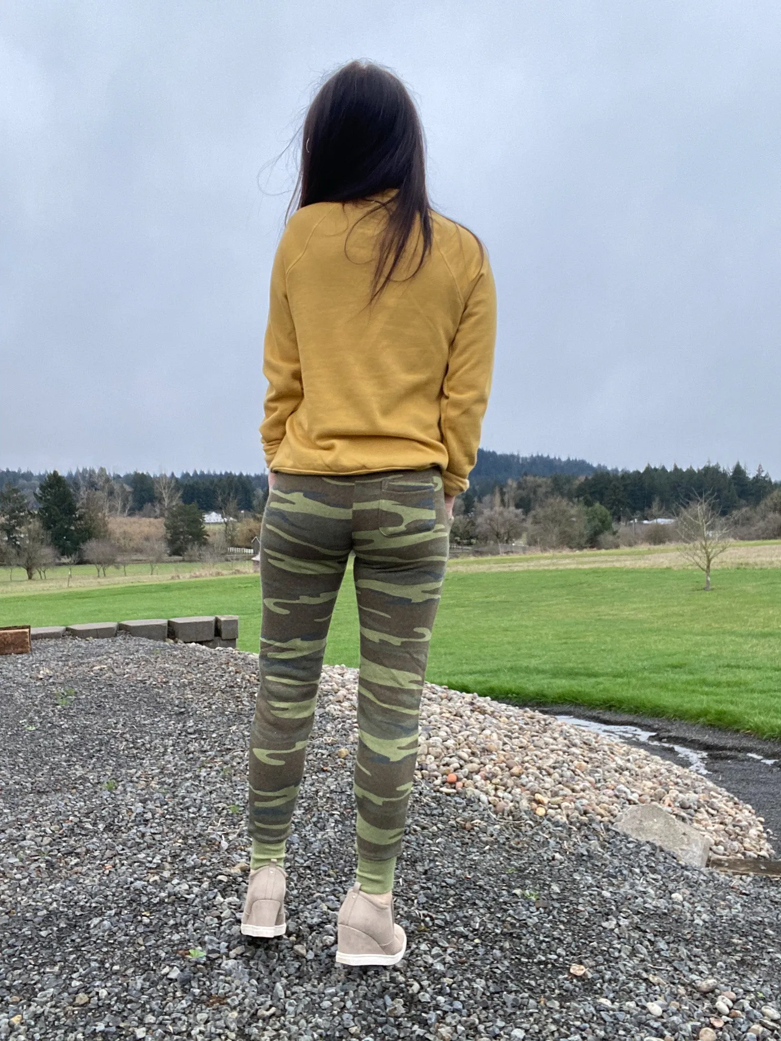 Alternative Apparel Camo Joggers