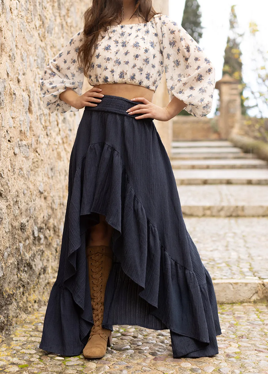 Bae Skirt in Navy