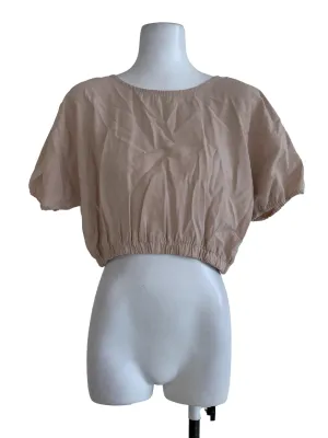 Beige Plain Blouse