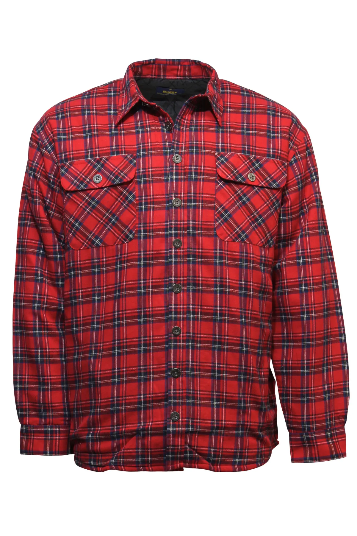 Bisley Quilted Cotton Flannelette Shirt