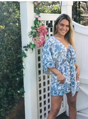 BLUE LAGOON ROMPER
