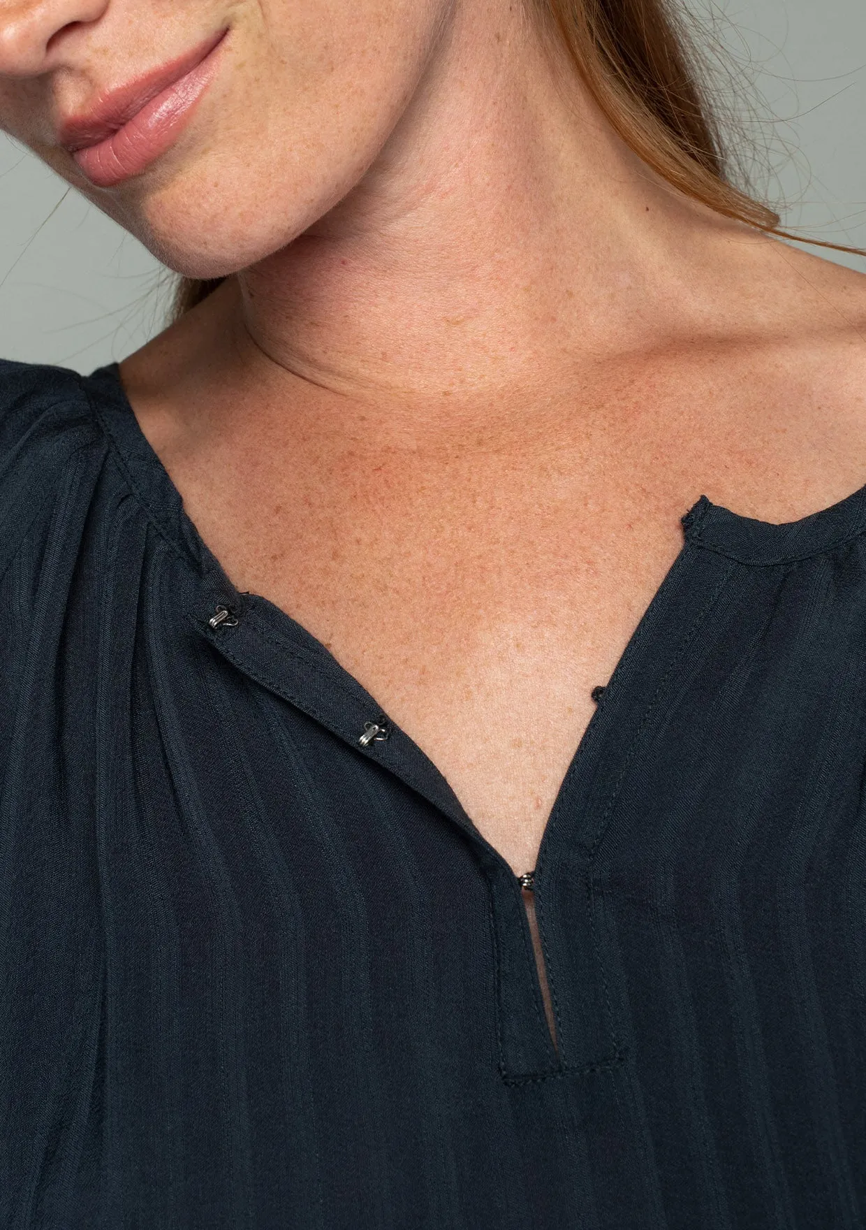 Casual Raglan Long Sleeve Round Neck Blouse