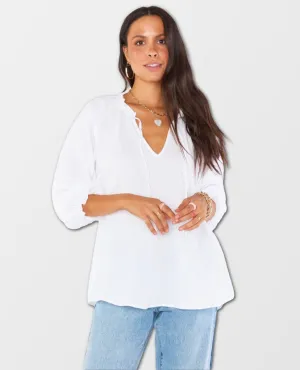 Char Tunic White