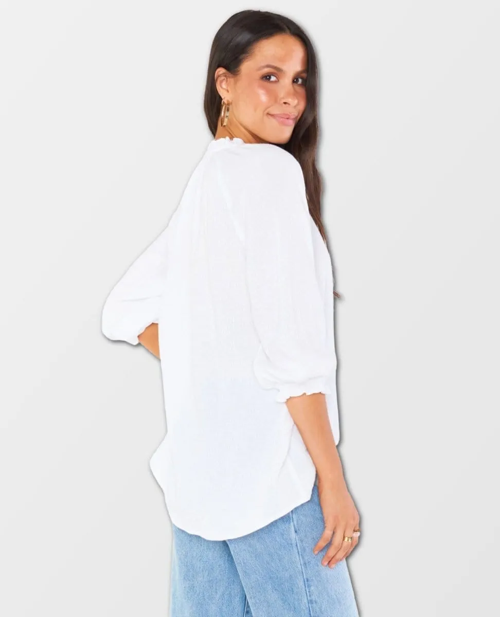 Char Tunic White