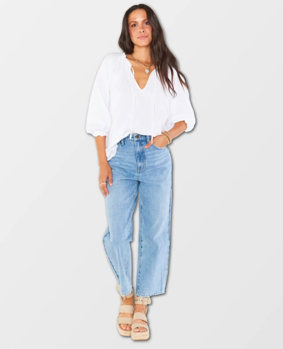 Char Tunic White