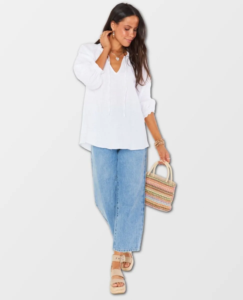 Char Tunic White