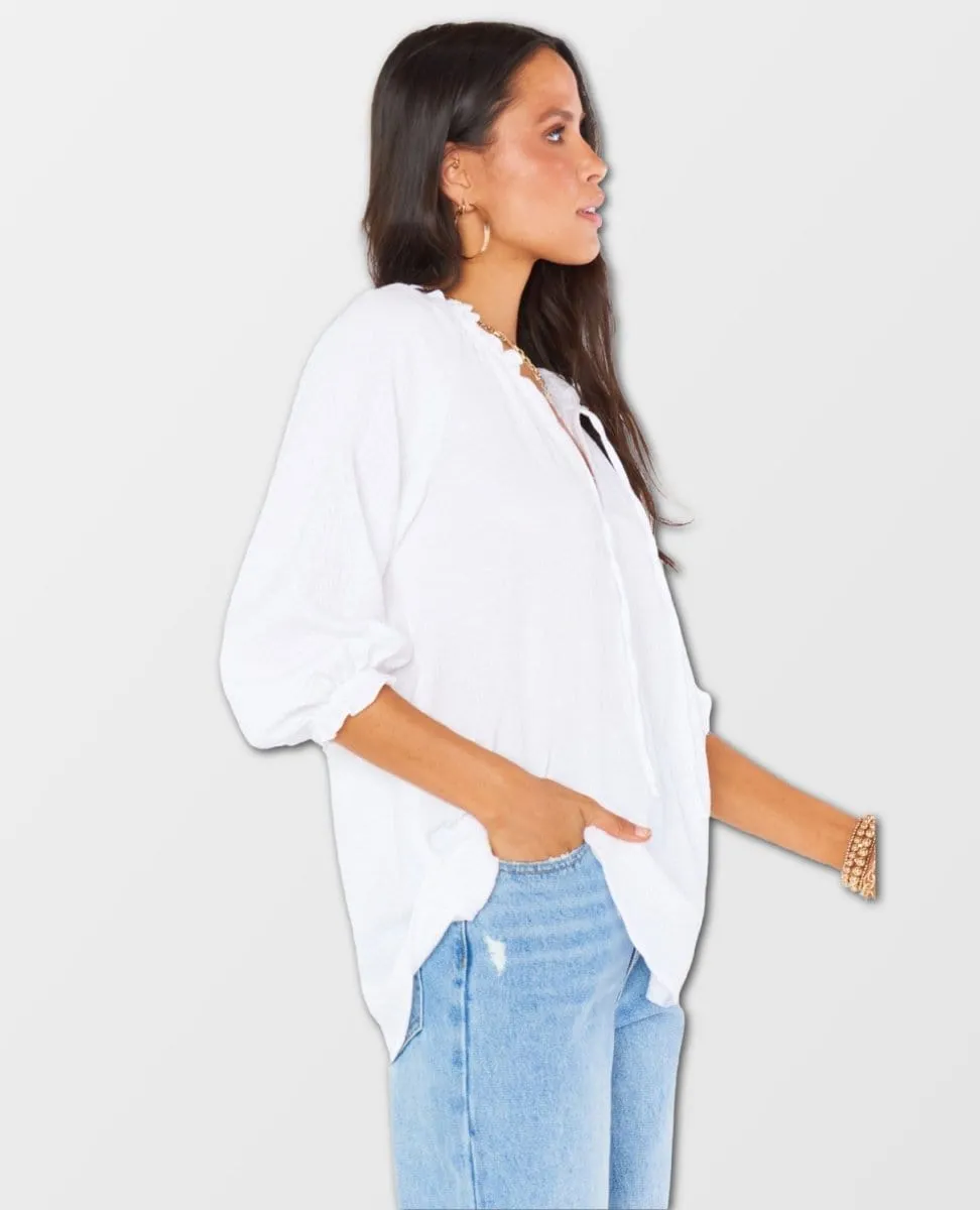 Char Tunic White