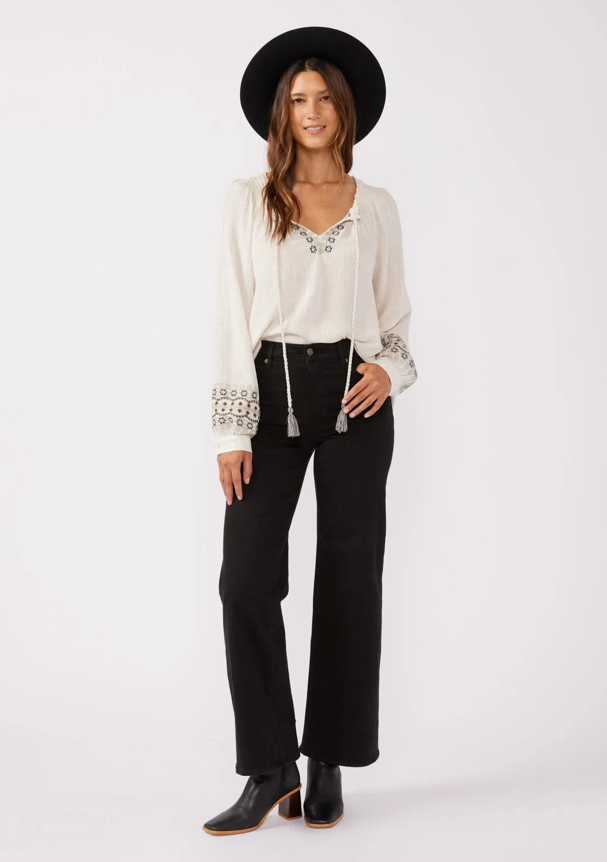 Charley Embroidered Blouse