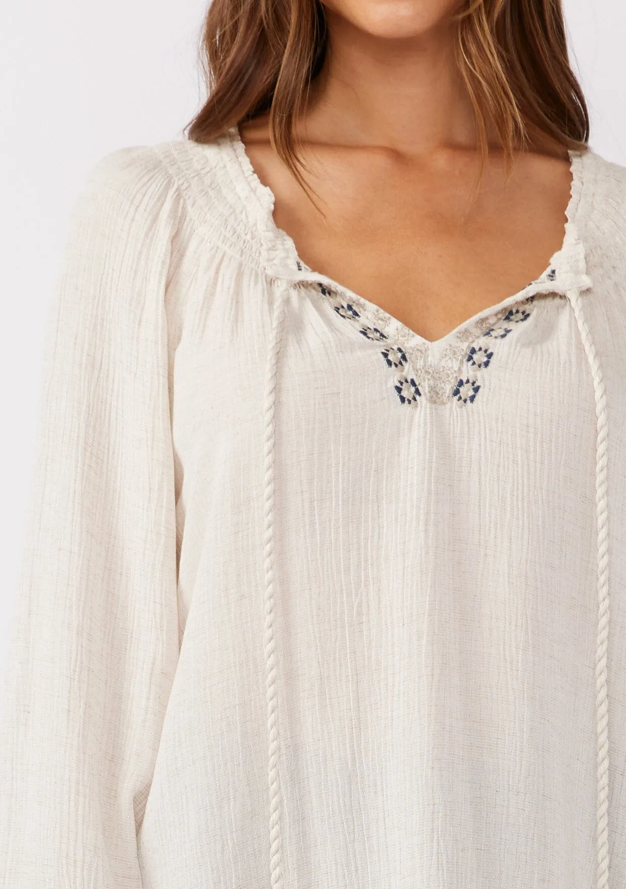Charley Embroidered Blouse