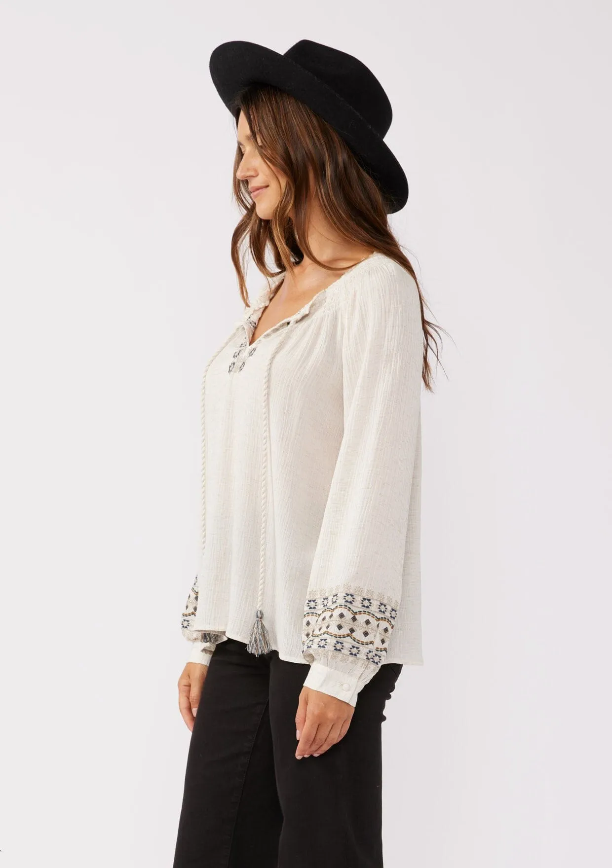 Charley Embroidered Blouse