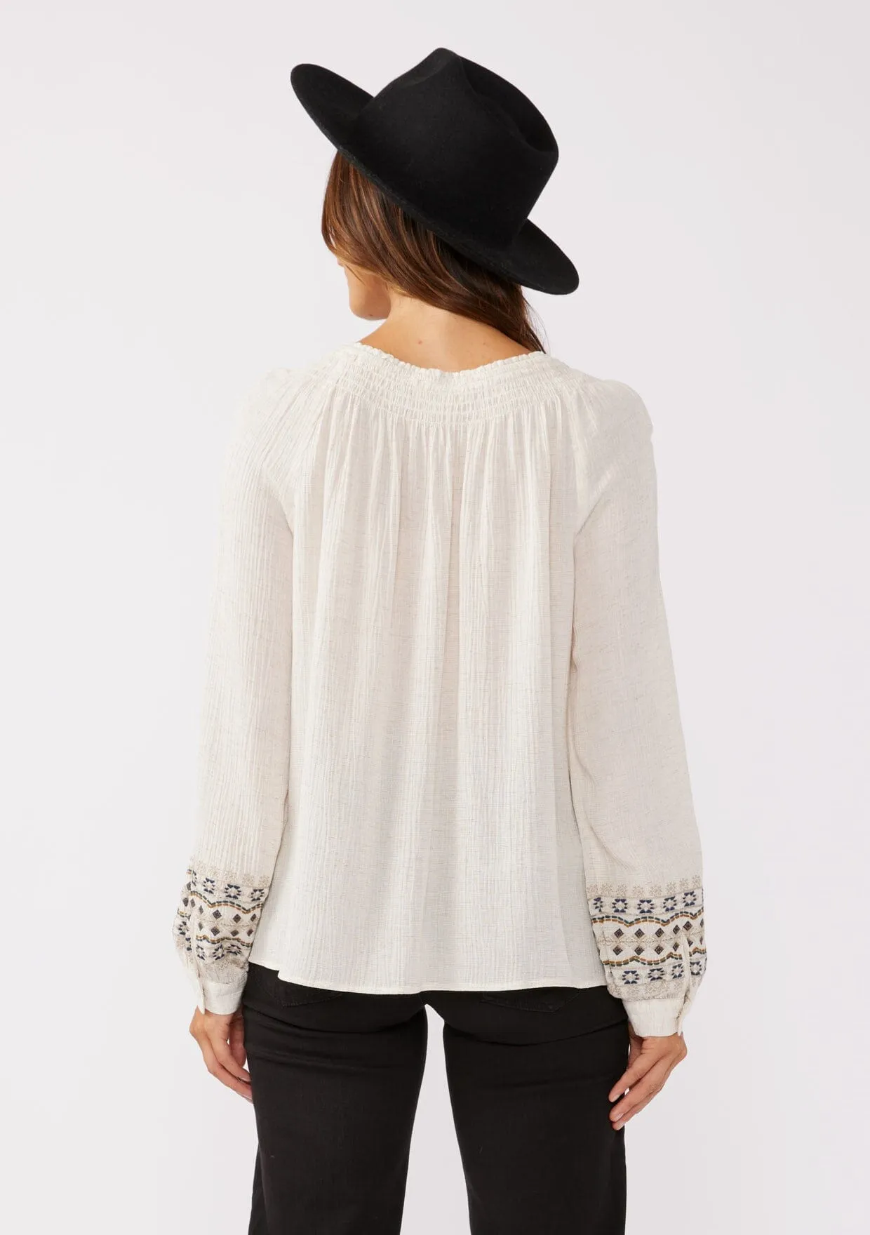 Charley Embroidered Blouse