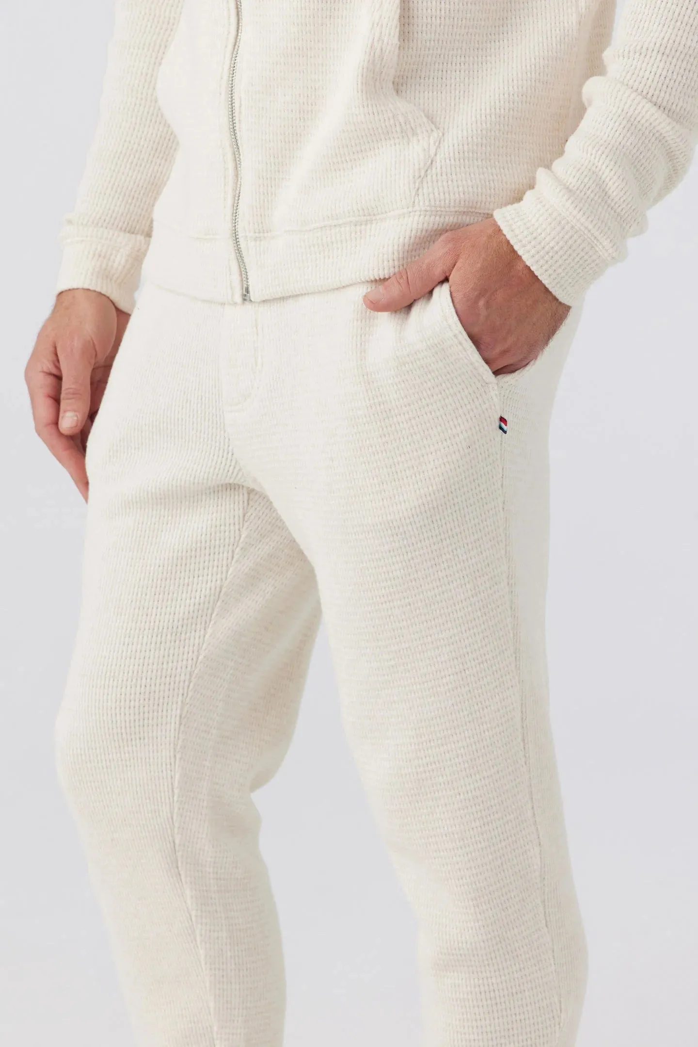 Charlie Thermal Jogger - Heather Oatmeal