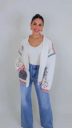 Clara Cream Quilted Jacket