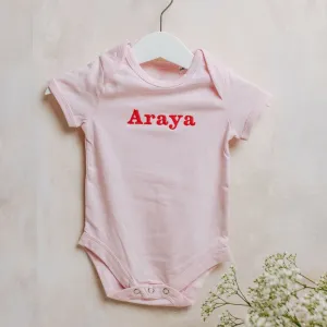Classic Name Embroidered Vest
