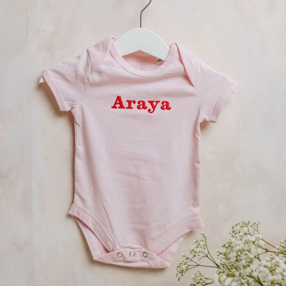Classic Name Embroidered Vest