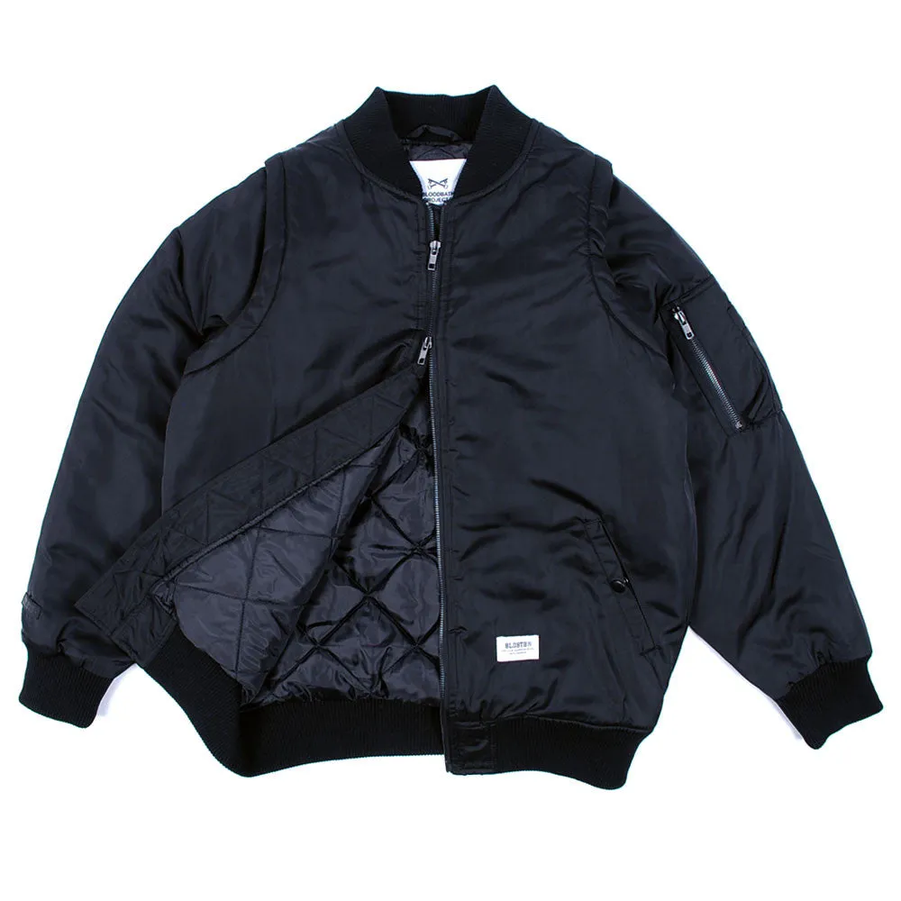 Convert MA1 Flight Jacket (Convertible Vest) - Black