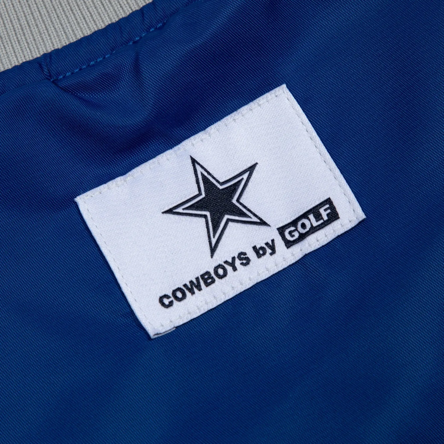 COWBOYS SATIN BOMBER JACKET by GOLF WANG