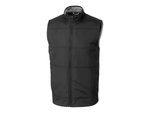 Cutter & Buck Men's Stealth Hybrid Quilted Full Zip Vest