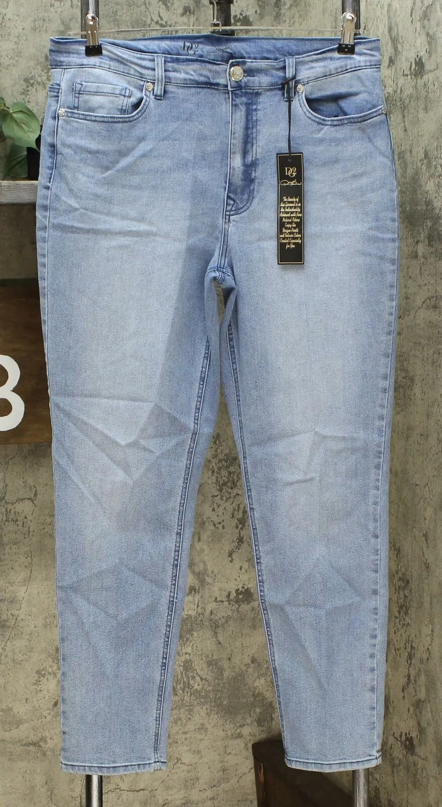 DG2 by Diane Gilman Women's Classic Stretch Skinny Jeans