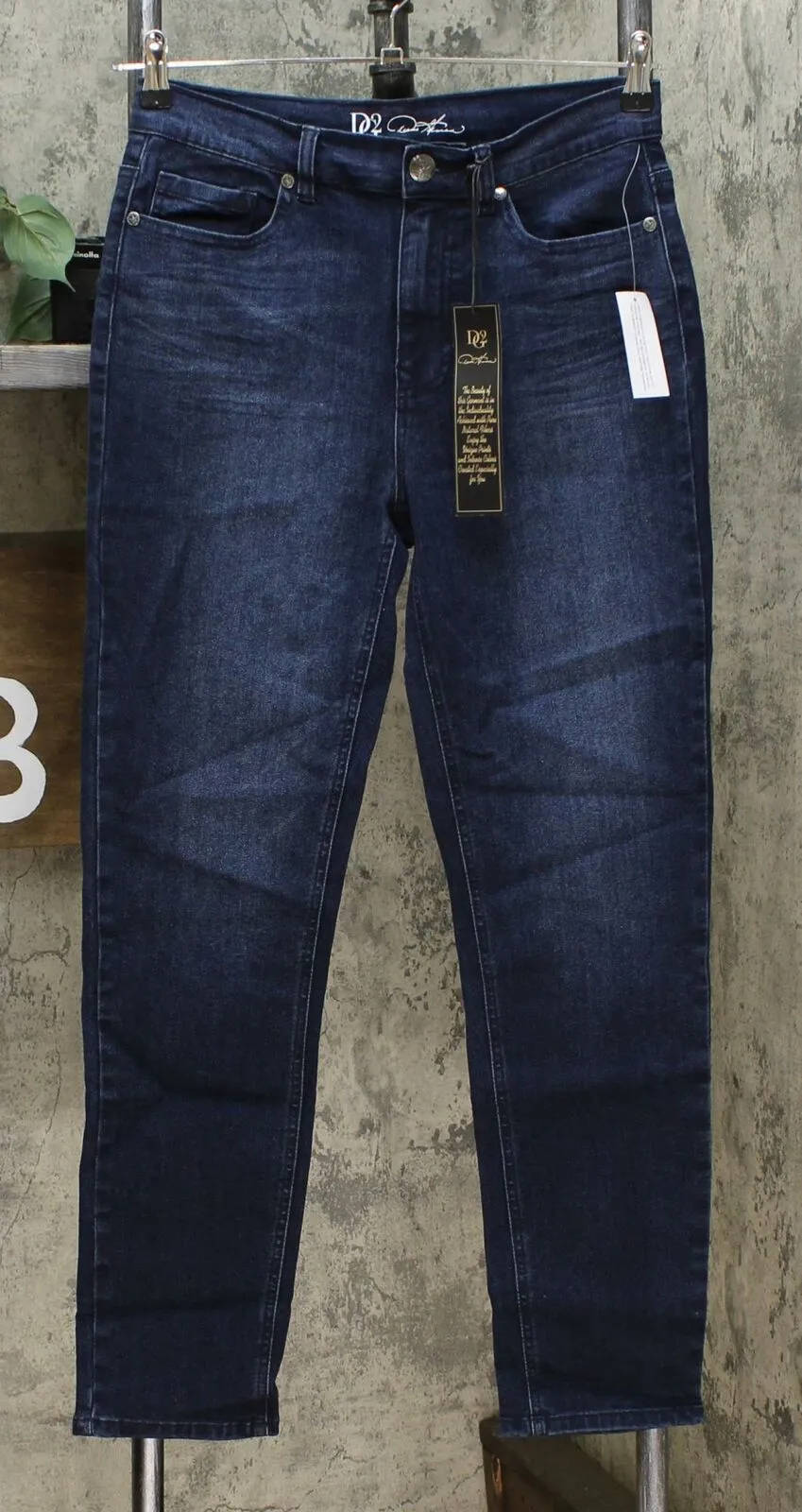 DG2 by Diane Gilman Women's Classic Stretch Skinny Jeans