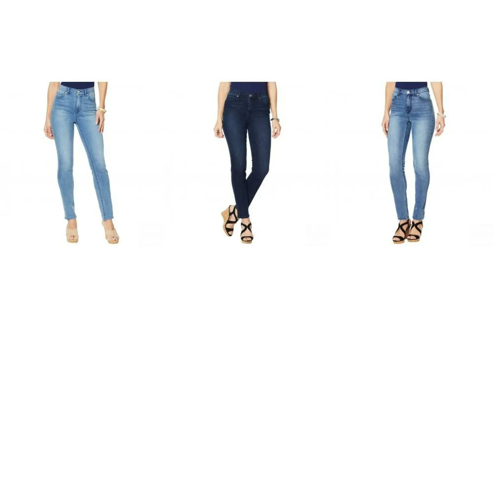 DG2 by Diane Gilman Women's Classic Stretch Skinny Jeans
