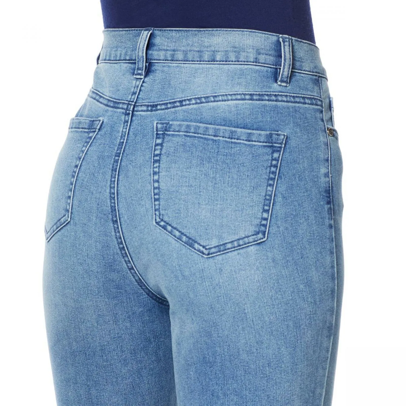 DG2 by Diane Gilman Women's Plus Size Classic Stretch Skinny Jeans