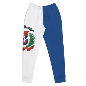 Escudo de la República Dominicana Women's Royal Blue Joggers