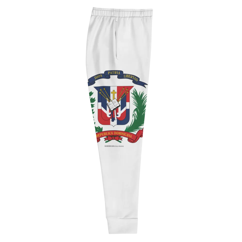 Escudo de la República Dominicana Women's Royal Blue Joggers