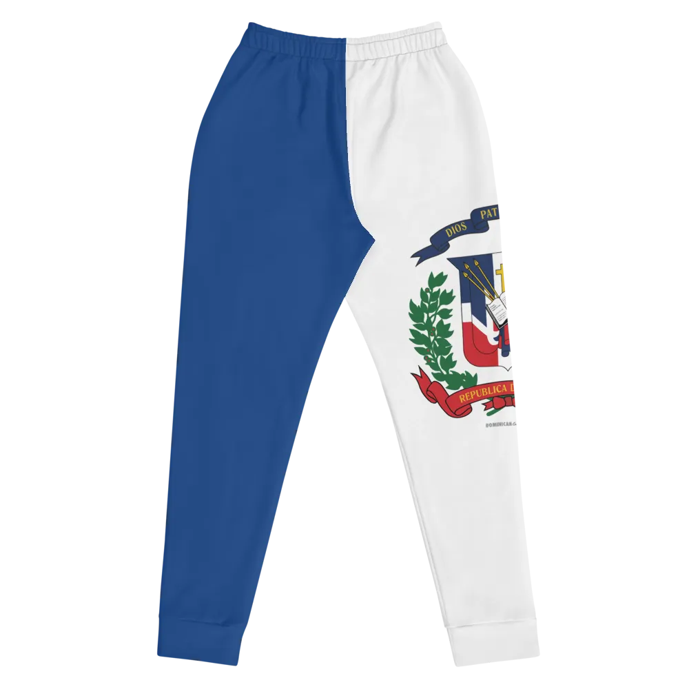Escudo de la República Dominicana Women's Royal Blue Joggers