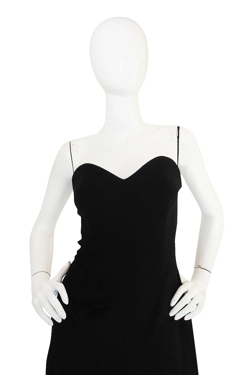 Fall 2002 Runway Look 6 Strapless Prada Dress