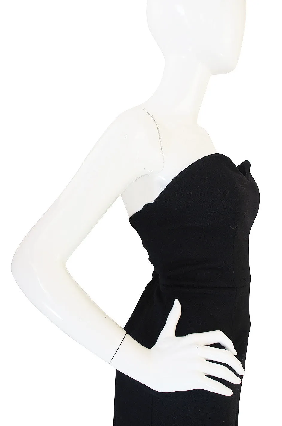 Fall 2002 Runway Look 6 Strapless Prada Dress