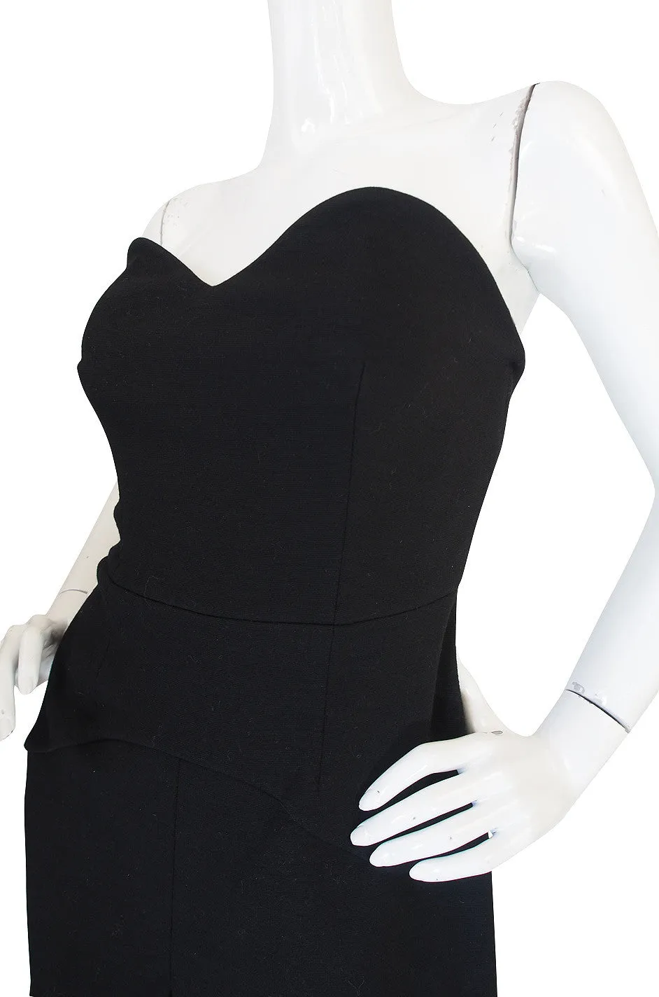 Fall 2002 Runway Look 6 Strapless Prada Dress