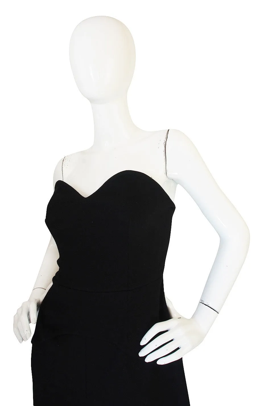 Fall 2002 Runway Look 6 Strapless Prada Dress