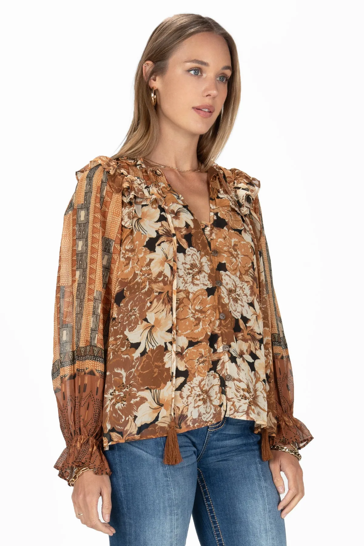Fall Leaves Blouse