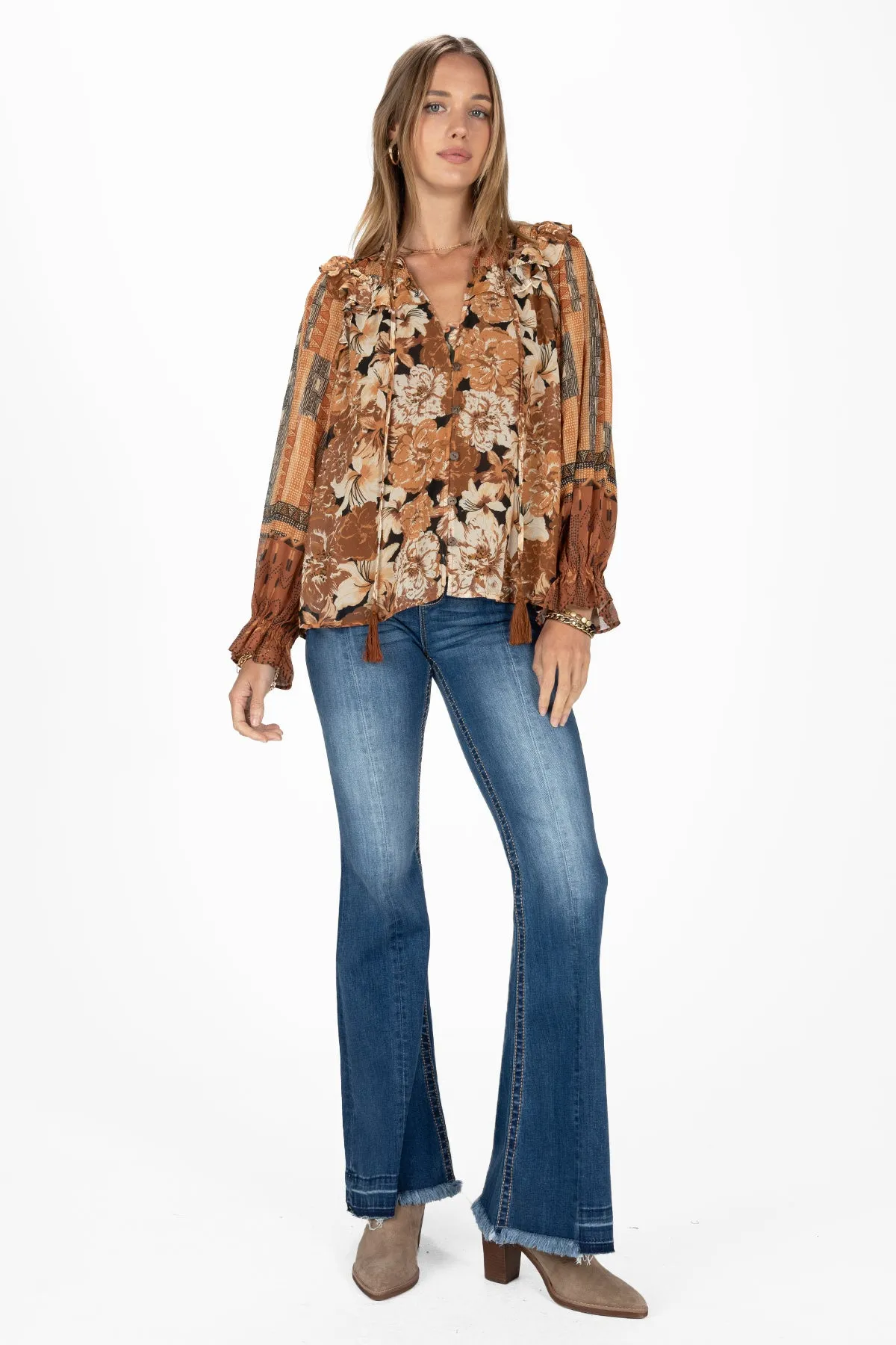 Fall Leaves Blouse