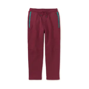 Feeling Zippy Joggers - Sangria