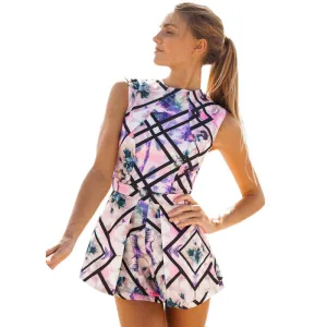 Floral Sleeveless Slim Rompers