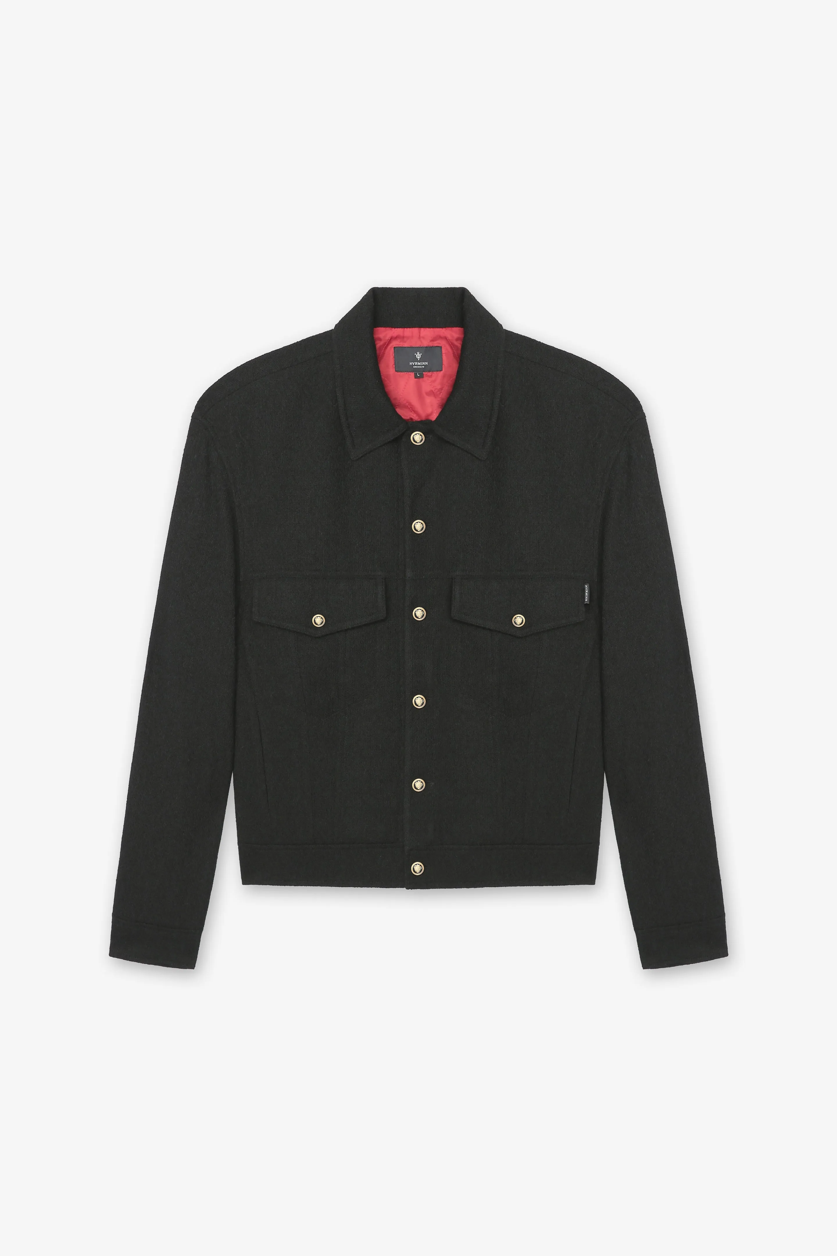 FREDDIE BOUCLE TRUCKER JACKET