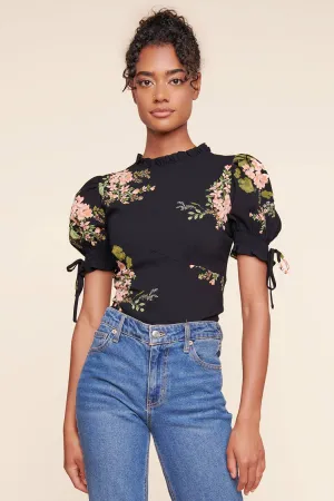 GARDEN STATE OF MIND PUFF SLEEVE TOP