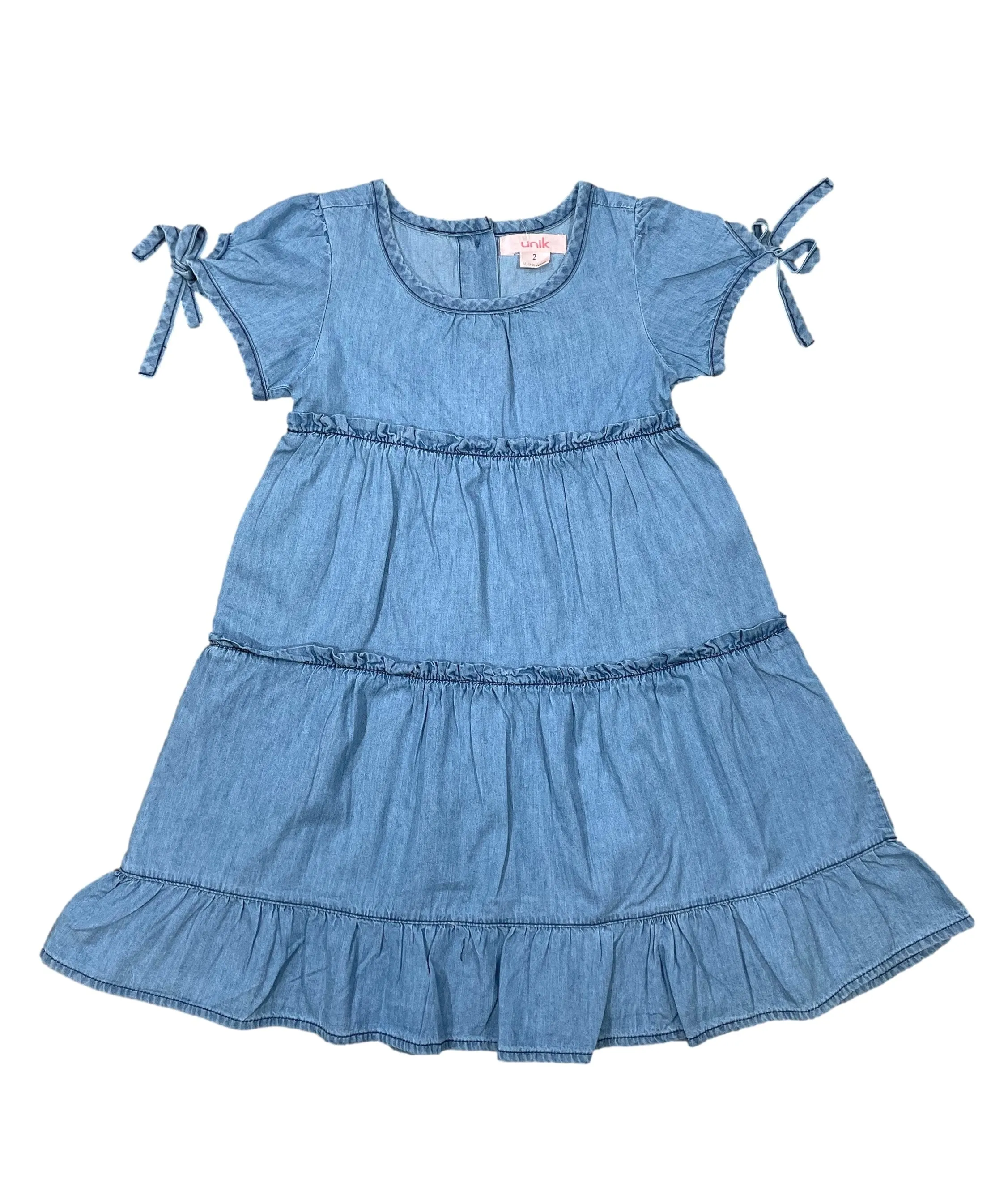 Girl Denim Dress 2-8