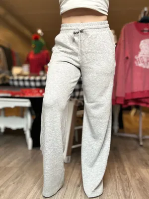 Grey Scuba Straight Leg Joggers