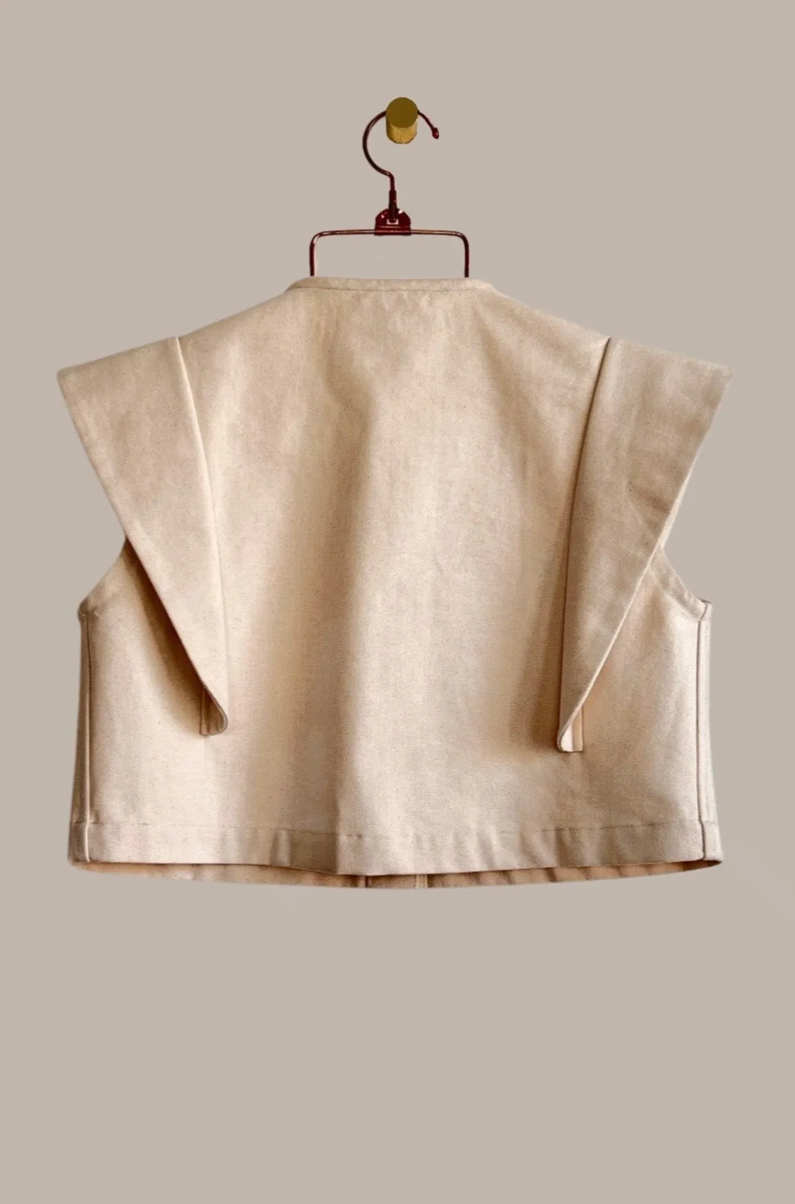 Hapi Vest Top Light Blue Washed Indigo {Made to Order}