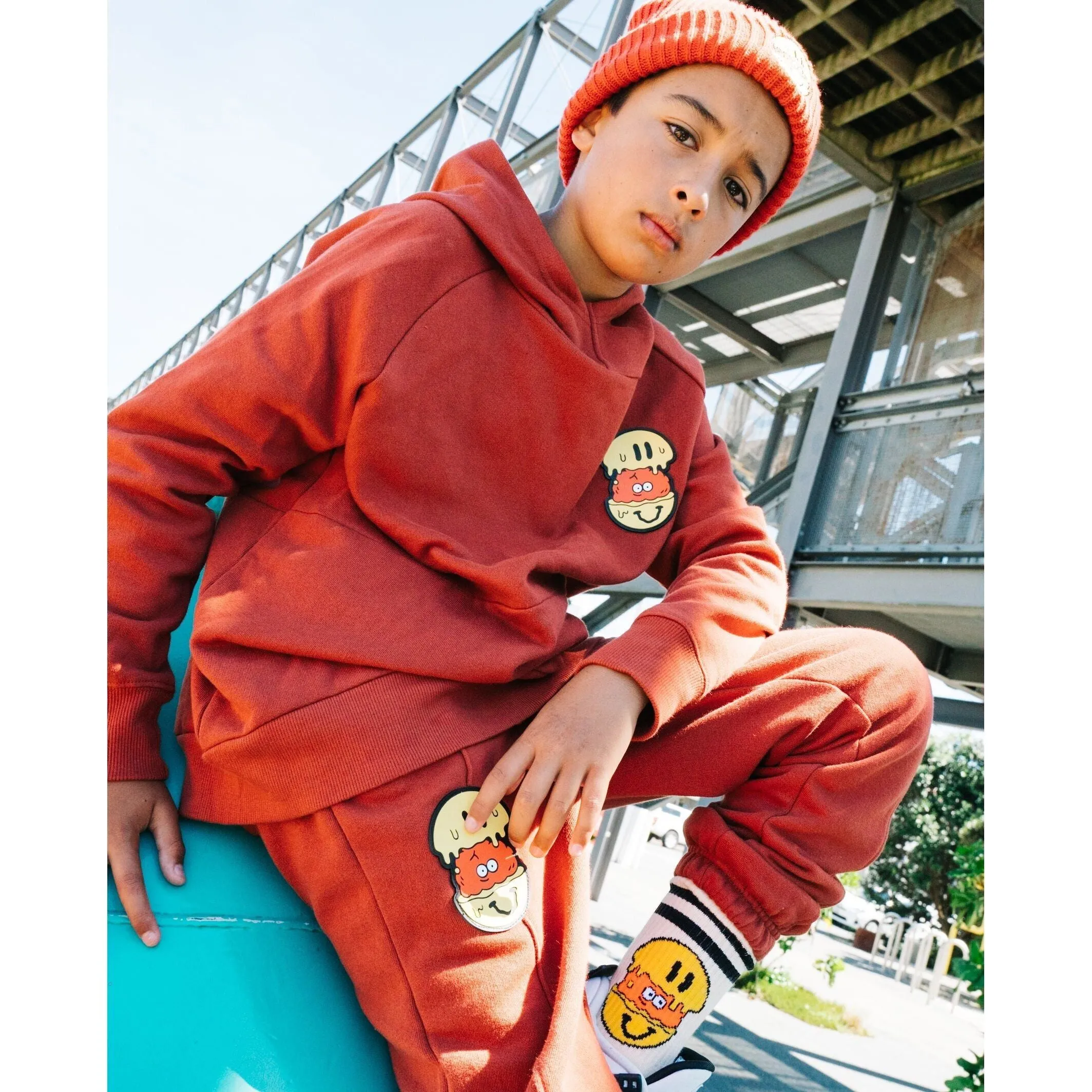 Happy Brain Fleece Joggers