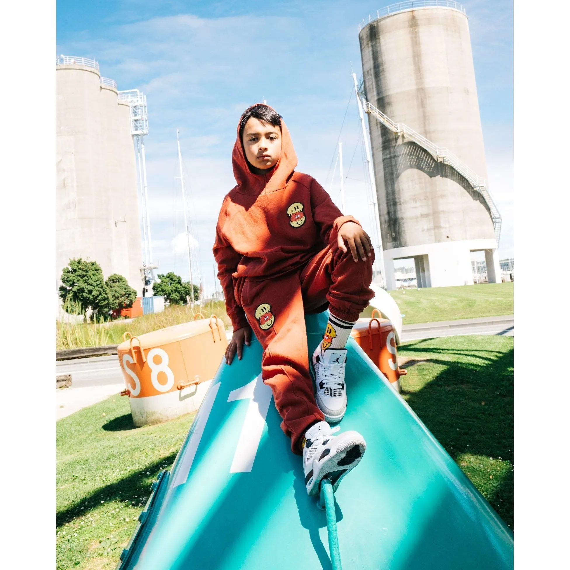 Happy Brain Fleece Joggers